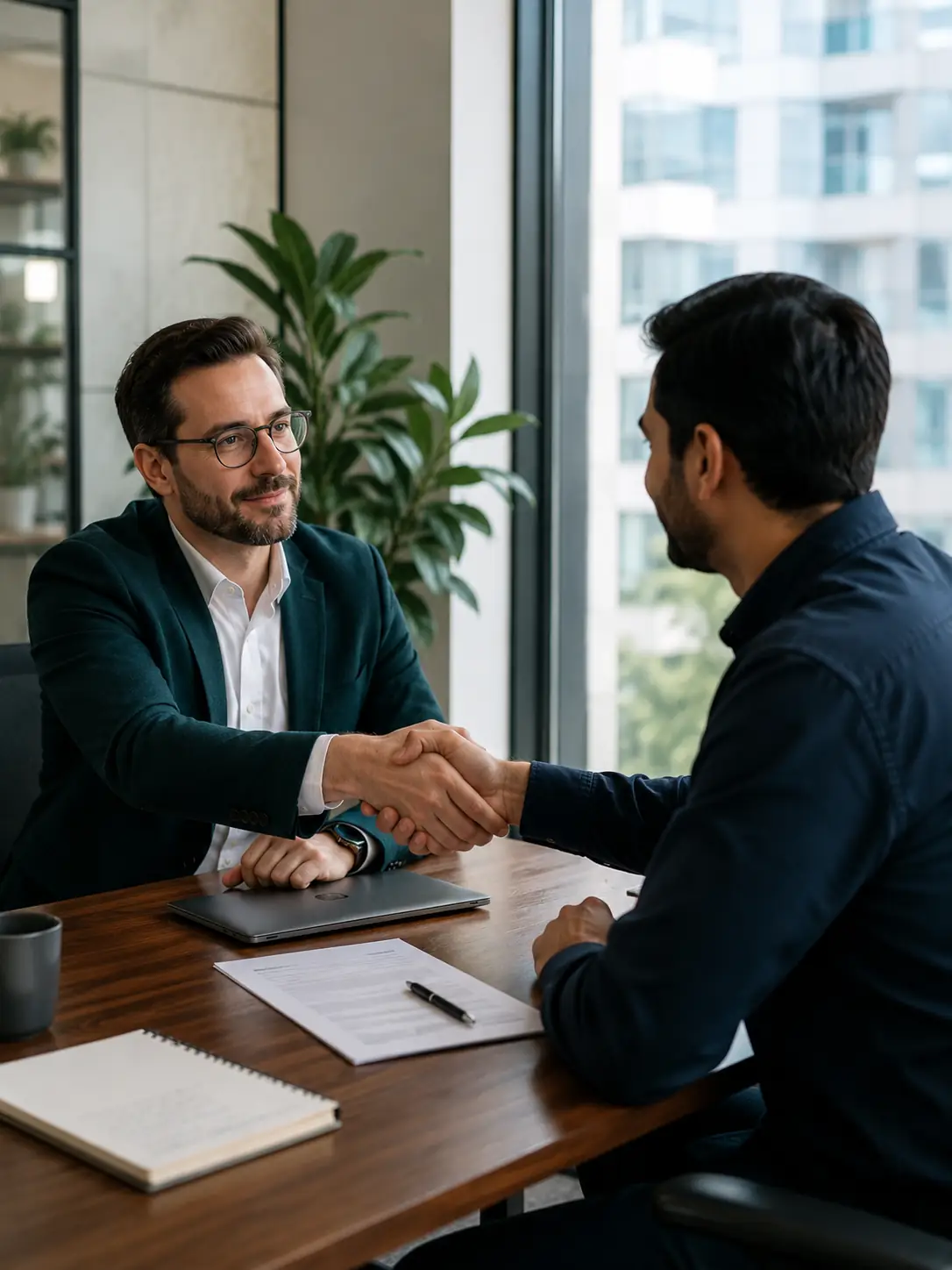 Partnership moment that reflects how the team works with clients